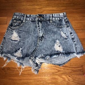 Jean shorts
